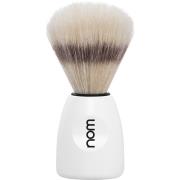 NOM LASSE Shaving Brush Pure Bristle White White