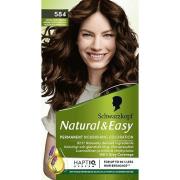 Schwarzkopf Natural & Easy Hair Color 584 Mocka Chokladbrun