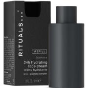 Rituals Homme 24h Hydrating Face Cream Refill - C-Vitamiini & Pep