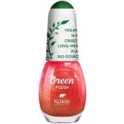 Kokie Cosmetics Green Nail Polish Tan Line