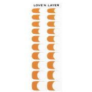 Love'n Layer   French Manicure Layers Rusty Orange