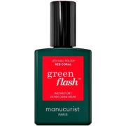 Manucurist Green Flash Gel Polish Red 