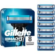 Gillette Mach3 Turbo Men’s Razor Blade Refills 8 kpl