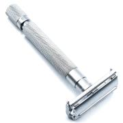 Parker Shaving 74R-SC Satin Chrome Textured Heavy Weight Butterfl