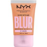 NYX PROFESSIONAL MAKEUP Bare With Me Blur Tint Foundation 07 Gold