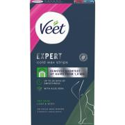 Veet Expert Cold Wax Strips Dry Skin 20 kpl