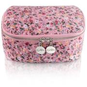 LULU'S ACCESSORIES Cosmetic Case Floral Rose