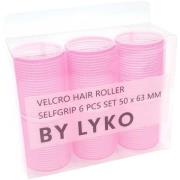 By Lyko Self Grip Hair Roller Pink 6 pcs  50 x 63 mm