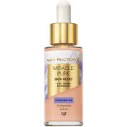 Max Factor Miracle Pure 2in1 Skin Reset Serum Foundation 10-30 Fa