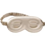 Lenoites Mulberry Silk Contour Sleep Mask Greige