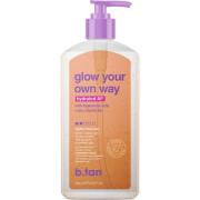 B-tan Glow Your Own Way Clear Self Tan Gel Hydrated AF 236 ml