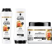 Schwarzkopf Gliss Total Repair  Bundle Shampoo 250 ml & Condition