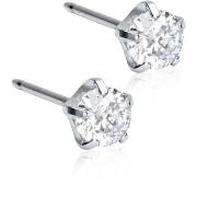 Blomdahl Silver Titanium Half ball 6 mm