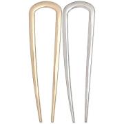 By Lyko French Duo Metallic Hair Pins