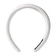 By Lyko Satin Padded Diadem White