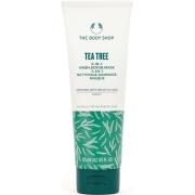 The Body Shop Tea Tree 3-in-1 Wash, Scrub & Mask 125 ml