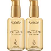 Lanza Bundle Keratin Healing Oil 100 ml x 2