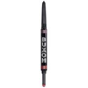BUXOM Flip Side Dual-Ended Liner And Eye-Shadow Burgundy Bestie