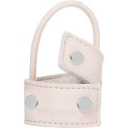 Corinne Leather Band Short Bendable Rivets Cream/Silver Rivets