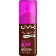 NYX PROFESSIONAL MAKEUP Make Em Wonder Foundation 41 Warm Walnut