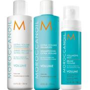 Moroccanoil Volume Bundle Shampoo 250 ml & Conditioner 250 ml & V