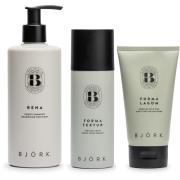 Björk Styling Bundle Purifying Shampoo 300 ml & Texture Spray 200
