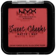 NYX PROFESSIONAL MAKEUP Sweet Cheeks Creamy Powder Blush Matte Ci