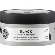 maria nila Colour Refresh Non-Permanent Colour Masque 2.00 Black