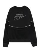 Nike Sportswear Collegepaita  musta / valkoinen