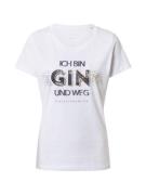 EINSTEIN & NEWTON Paita 'Gin Weg'  kulta / musta / offwhite