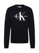 Calvin Klein Jeans Collegepaita  vaaleanharmaa / musta / valkoinen