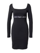 Calvin Klein Jeans Mekko 'MILANO'  musta / valkoinen