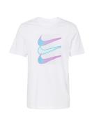 Nike Sportswear Paita  vaaleansininen / lila / offwhite