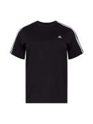 ADIDAS SPORTSWEAR Toiminnallinen paita 'Essentials  3-Stripes '  musta...