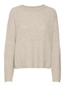 VERO MODA Neulepaita 'MILI'  meleerattu beige