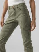 VERO MODA Cargofarkut  khaki