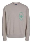 JACK & JONES Collegepaita  harmaa / jade