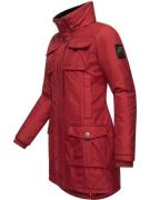 NAVAHOO Toiminnallinen takki 'Tiniis'  verenpunainen / musta