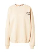 Nasty Gal Collegepaita  beige / musta