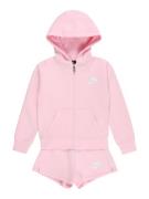 Nike Sportswear Juoksupuku  vaalea pinkki / valkoinen