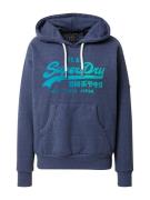 Superdry Collegepaita  turkoosi / sinivihreä / meleerattu sininen