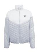 Nike Sportswear Välikausitakki  vaaleanharmaa / musta / valkoinen