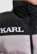 Karl Kani Talvitakki 'Essential'  vaaleanharmaa / musta / valkoinen