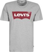 LEVI'S ® Paita 'Graphic Set In Neck'  meleerattu harmaa / kirsikanpuna...