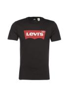 LEVI'S ® Paita 'Graphic Set In Neck'  punainen / musta