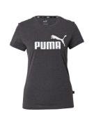 PUMA Toiminnallinen paita 'Essential'  tummanharmaa / valkoinen