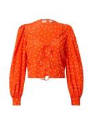 LEVI'S ® Pusero 'Fawn Tie Blouse'  mandariini / oranssinpunainen / mus...