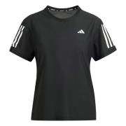 ADIDAS PERFORMANCE Toiminnallinen paita 'Own The Run'  musta / valkoin...