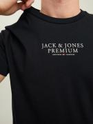 JACK & JONES Paita 'Archie'  musta / valkoinen
