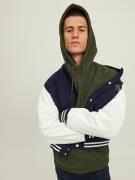 JACK & JONES Collegepaita 'JJEStar'  oliivi